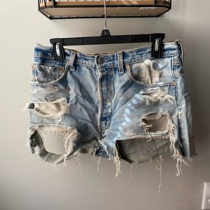 Distressed Shorts